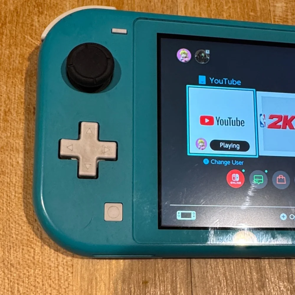 Nintendo Handheld Console - Teal as is